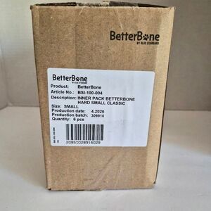 NIB 6pk BetterBone Small Size Hard Veggie Flavor Dog Chews